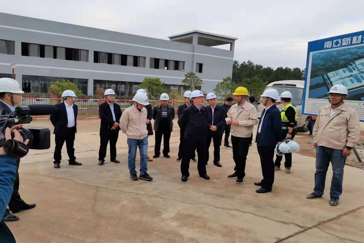 江西省吉安市委常委、副市長(zhǎng)漆海云一行    來我司江西子公司實(shí)地巡察(圖2)